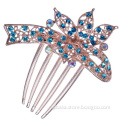 DIY stylish hairpin fashion jewelry clips alloy crystal tiara hair vintage wedding fancy deco accessories women girl HF81491